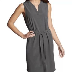 Eddie Bauer Escapelite Split-Neck Dress XXL